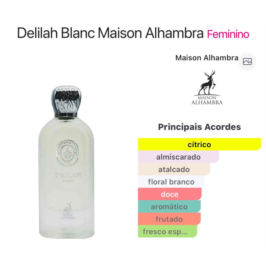 Delilah Blanc de Maison Alhambra - Imagem 2